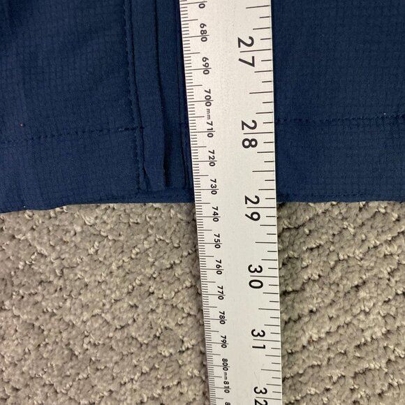 Travis Mathew Interlude Puffer Vest Men's Medium Blue Golf Performance Quilted - Picture 9 of 11